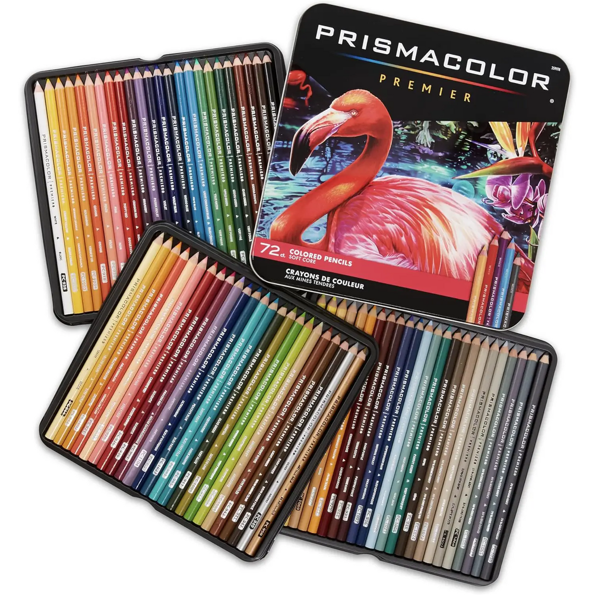 PRISMA COLOR- Premier Colouring Pencil- Soft Core- Set of 72 Colors- 01350677