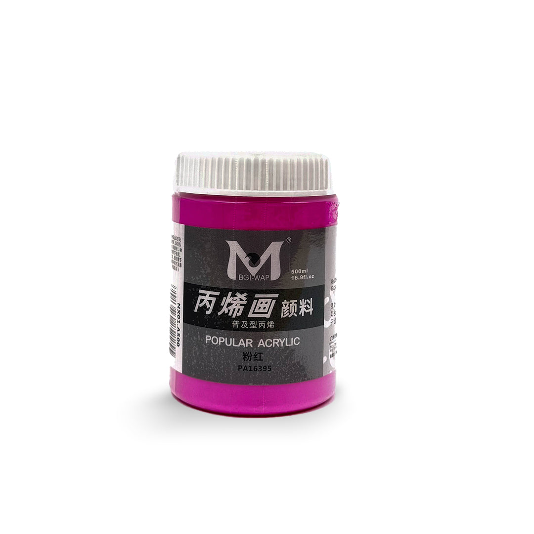 Art Ranger Medium-up acrylic paint 500ml-395 pink-17330238
