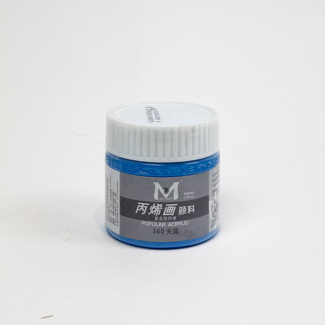 Art Ranger Medium-Up Acrylic paint 100m-429 sky blue-17330164