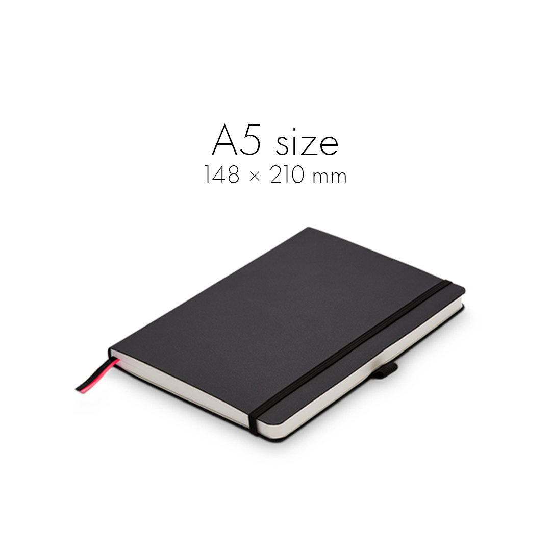 lamy notebook B8 softcover A5 Black blank sheets - 19060076