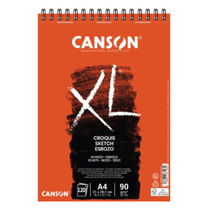 كانسون XL دفتر رسم كروكي، 120 ورقة، A4، 90 جرامًا للمتر المربع
