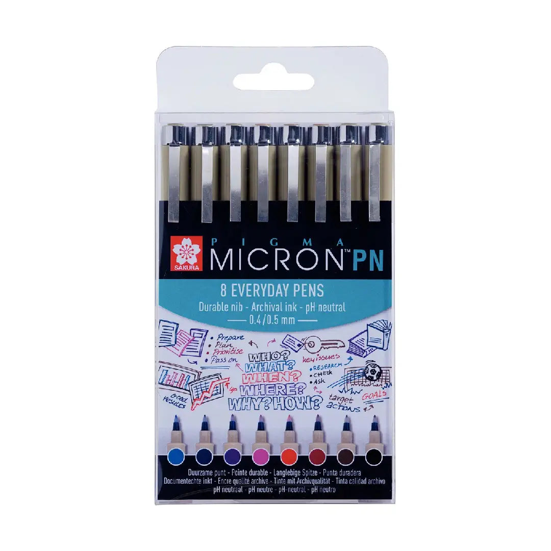 Sakura PIGMA MICRON PN SET 8 - 02130764