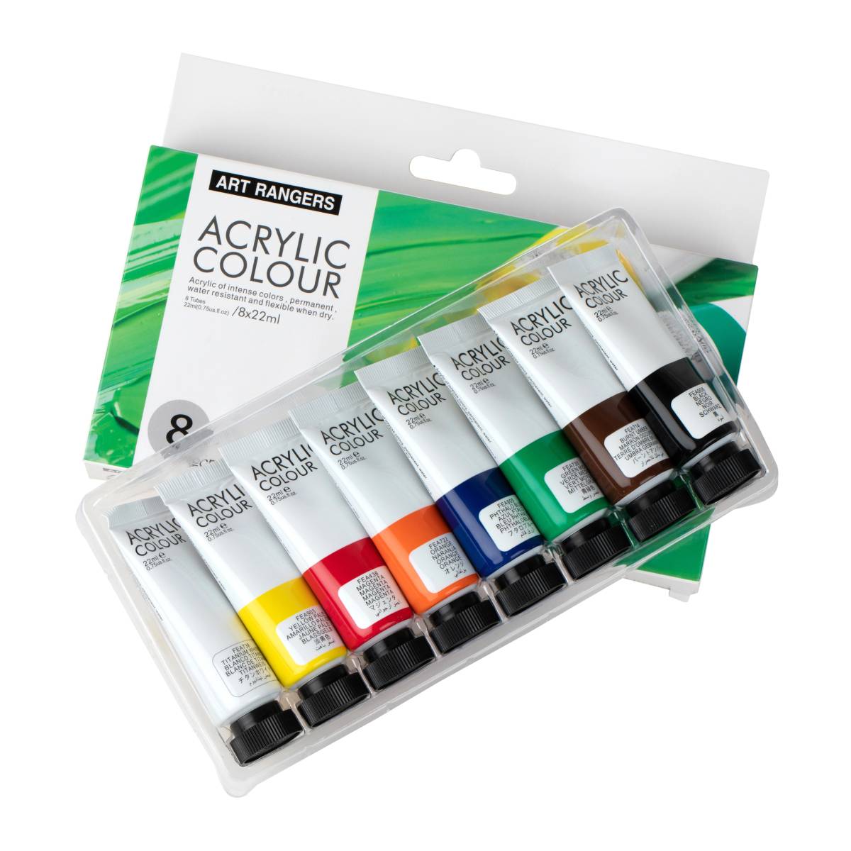 Art Rangers- 8x22ml- Acrylic Colors - 17330087