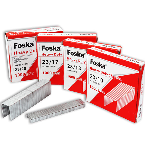 Foska Heavy duty staple-SL013(23/6) -set/2-03350069