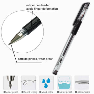 Foska Gel ink pen-RH1115(black)-SET/12-03350122