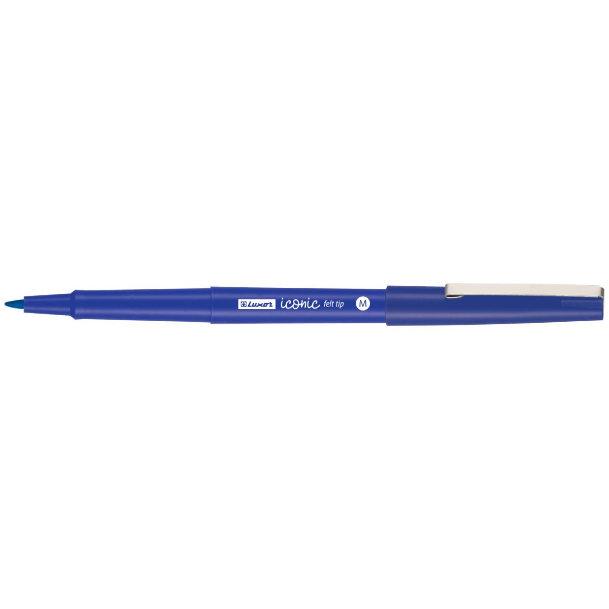 Luxor- Iconic Medium Pens, 24 Assorted Colors -01500159