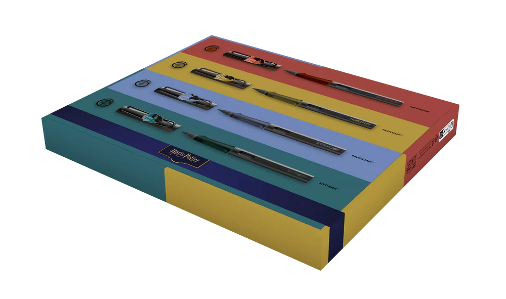 Lamy Harry Potter Safari Fountain Pen All houses Medium - Blue ink - 19060174