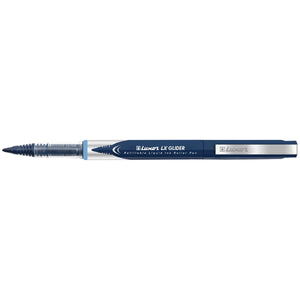 Luxor- Glider - |12 Black Color |- Refillable Liquid Ink Roller pen - 01500133