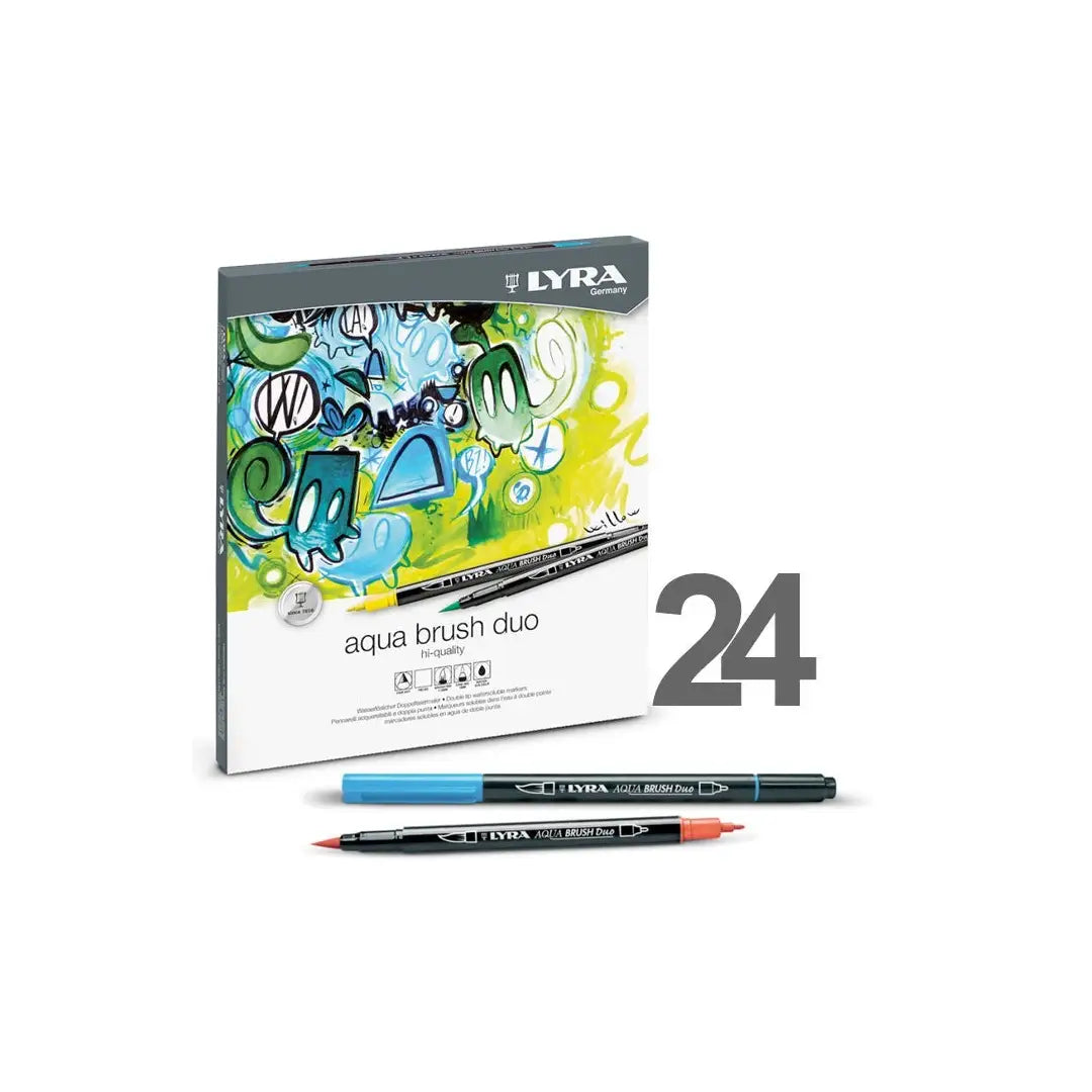 LYRA AQUA BRUSH DUO BOX 24 PCS- 07022086