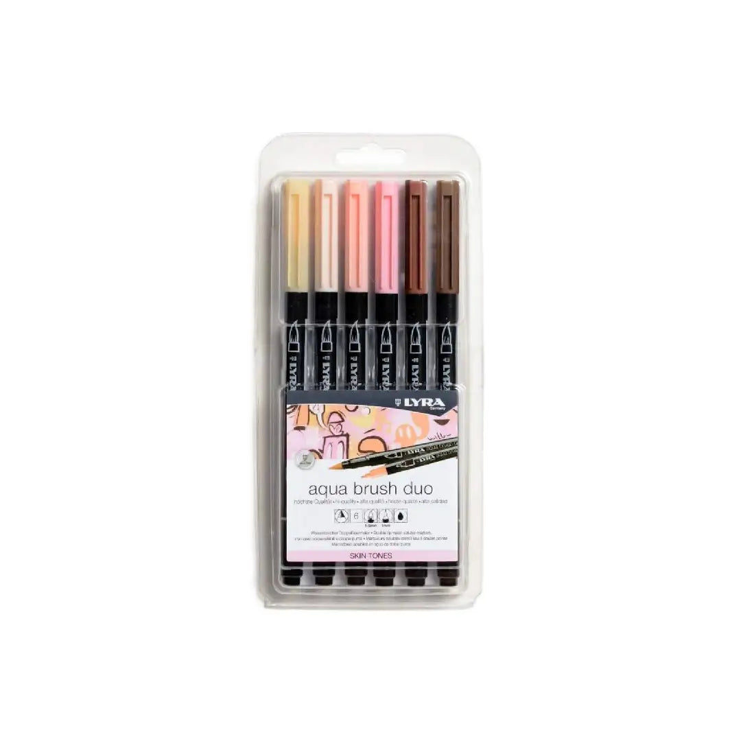 LYRA AQUA BRUSH DUO SKIN SET 6 PCS-07022083