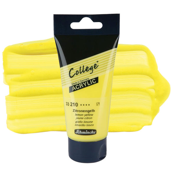 ألوان أكريليك من شمينكي كوليدج - 75 مل - أصفر ليموني - 05640439