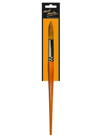Mont Marte ART BRUSH TAKLON ROUND S-24-set of 2 pc-04530031