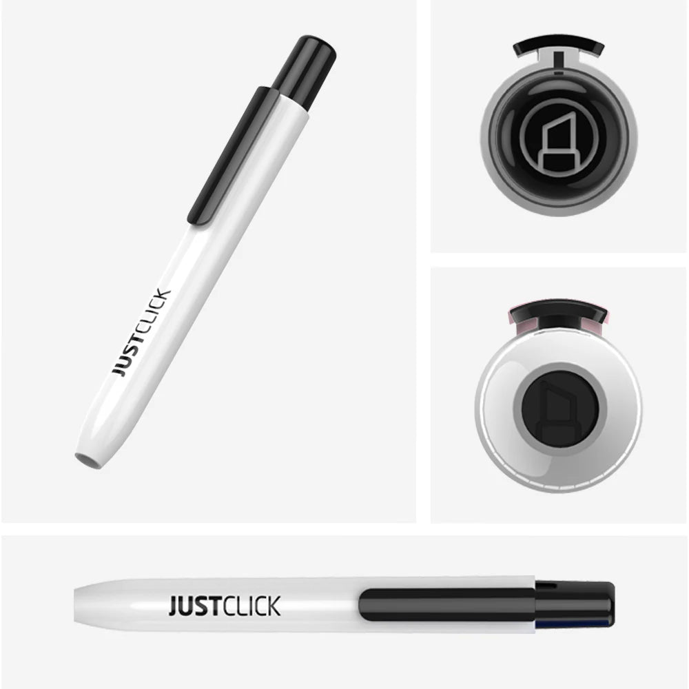 JUSTCLICK Whiteboard Marker M Chisel / Black set/3-01170009