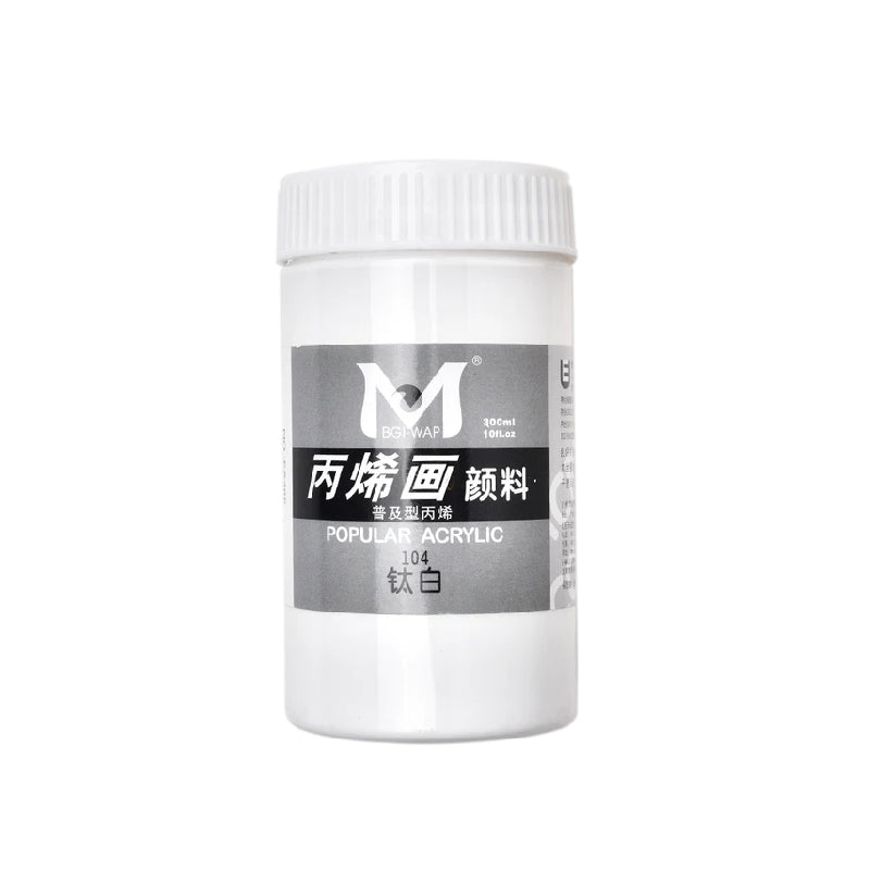 Art Rangers- Acrylic Color- 300ml- (104)- Titanium White-17330001