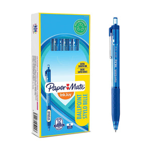 Paper Mate InkJoy 300RT Retractable Ballpoint Pens | Medium Point (1.0 mm) | Blue | 12 Count - 17250303