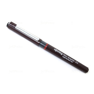 Rotring Tikky Graphic Drawing Pen - Pigment Ink - 0.3 mm - Black Ink - 17250219