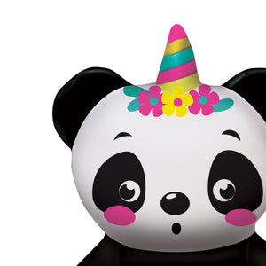 MOGTOY- 3d Paint & Squishy Panda Kit- 17290035