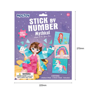 Mogtoy- Stick By Number Mythical- 17290053