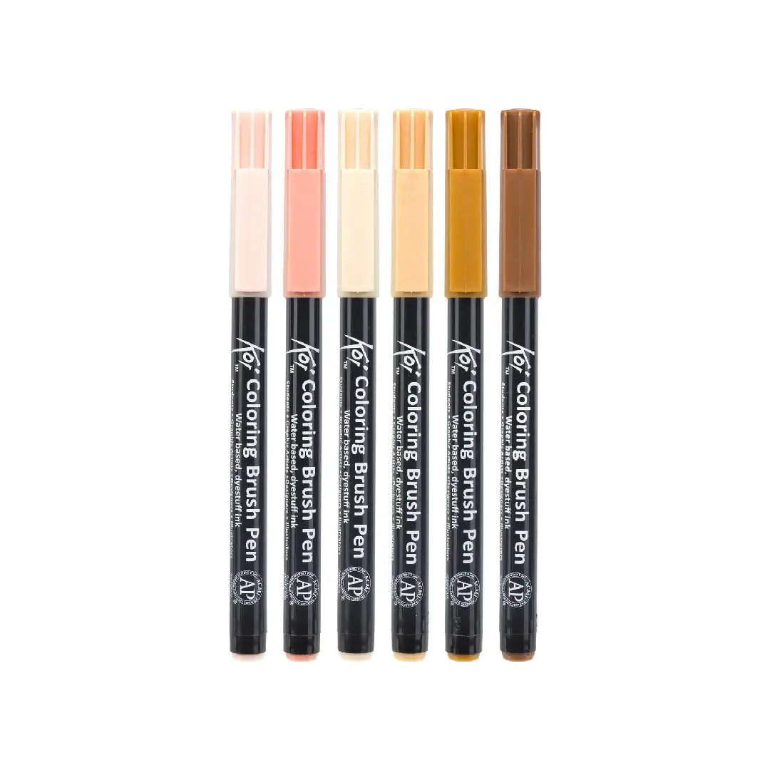 Sakura KOI COLOR BRUSH PORTRT.SET 6 -02130759