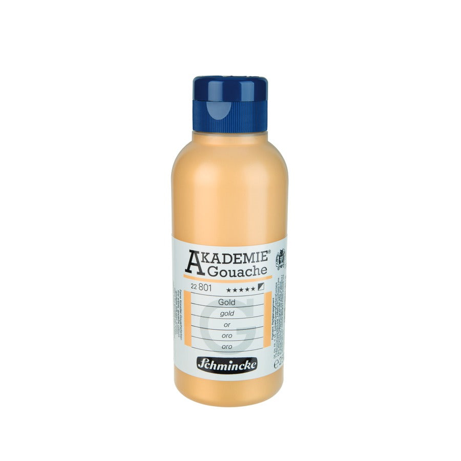 Schmincke- AKADEMIE Gouache , 250ml, Gold (22810)- 05640316