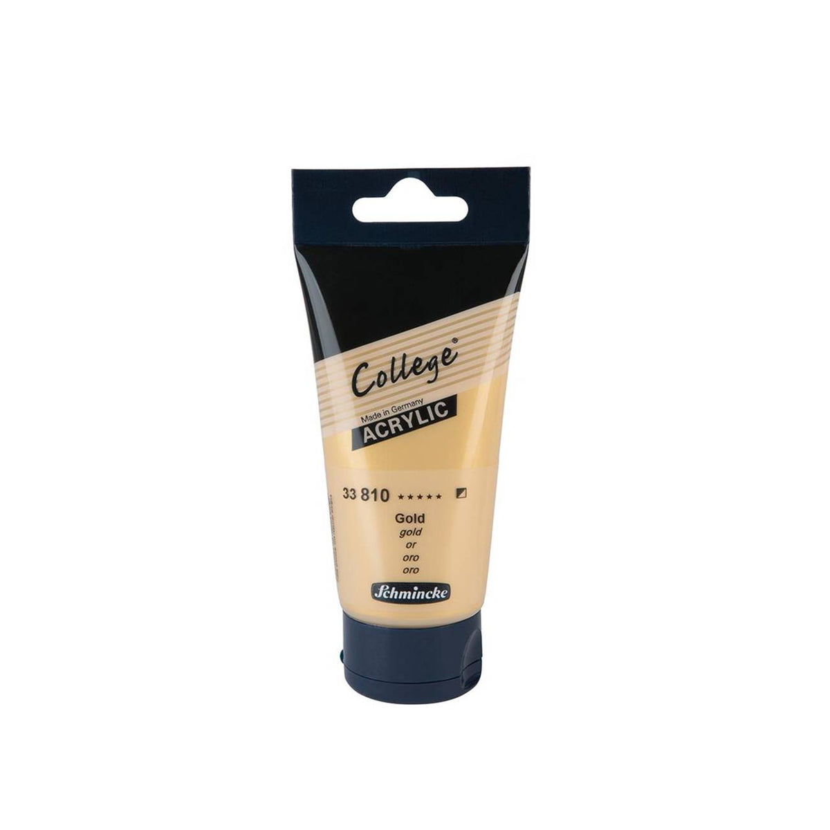 Schmincke College Acrylic Color -75ml - Gold-05640094