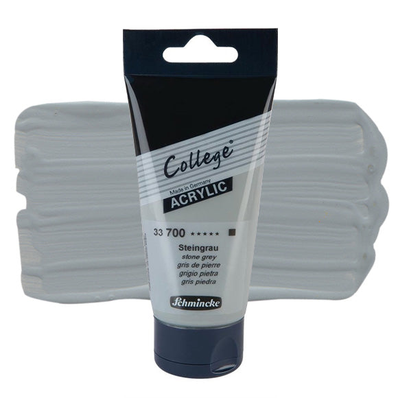 ألوان أكريليك من شمينكي كوليدج - 75 مل - رمادي حجري - 05640091