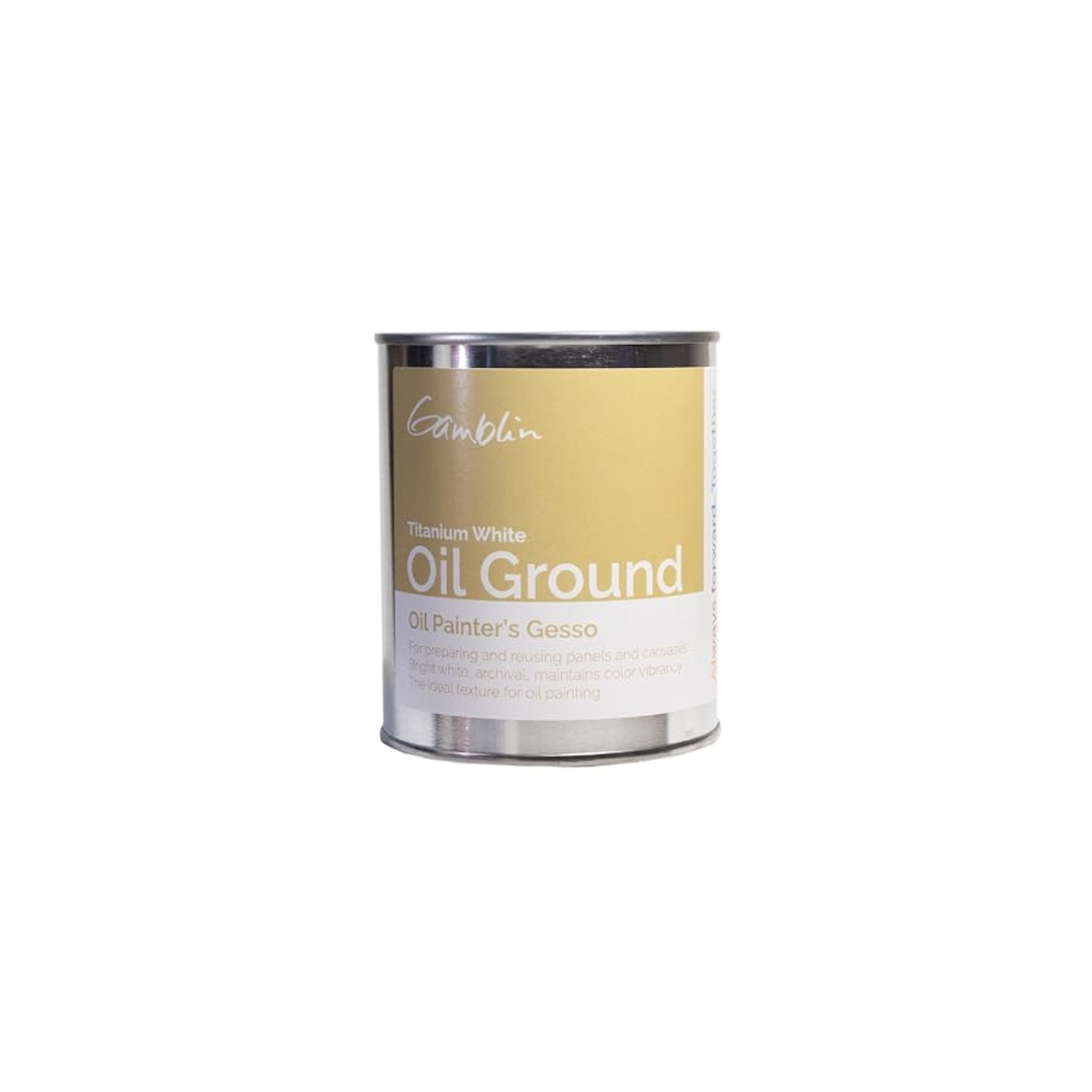 Gamblin Oil Painting ground 8fl oz - 03230014