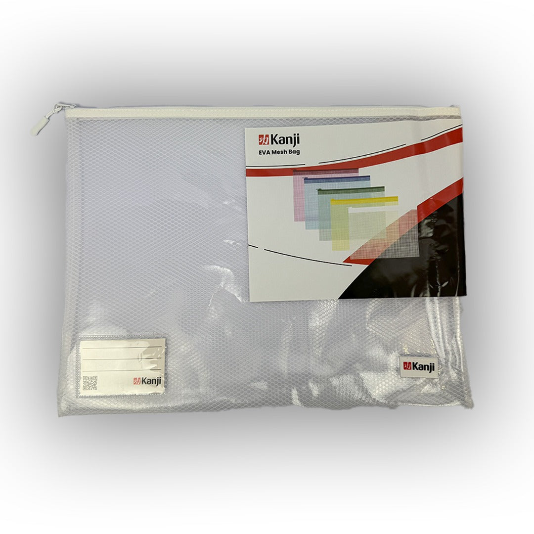 Kanji A3 Eva zipper bag Clear -03200046