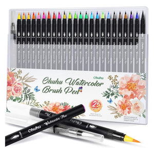 Ohuhu, Watercolor Brush Markers Pen - 01080003