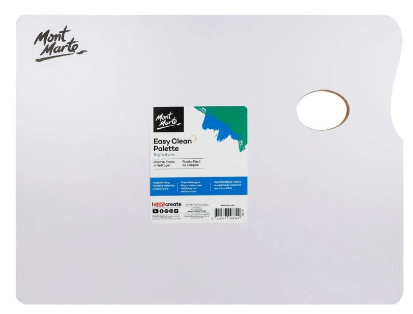 Mont Marte Easy Clean Wood Palette 30x40cm-set of 4pc-04530141