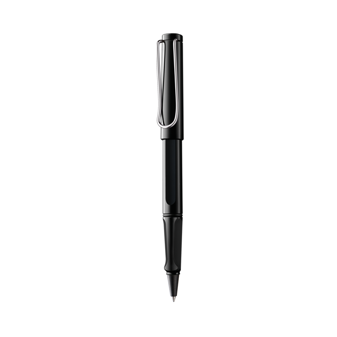 lamy safari Rollerball pen black medium blue ink - 19060018
