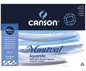 CANSON BLK CANMONTV 12S 30X40 300G-C200006545-07021803