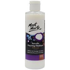 Mont Marte  Acrylic Pouring Medium 240ml SET OF 2-04530448