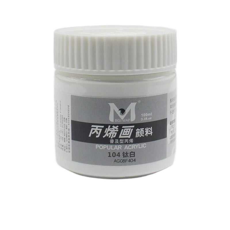 Art Rangers- Acrylic Color-100ml- (104)- White- 17330154