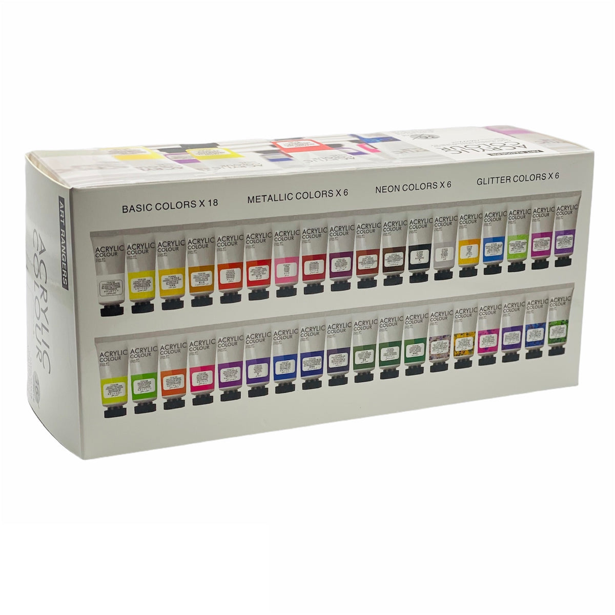 Art Rangers- Acrylic Paint 36 Colors x 22ml- 17330042