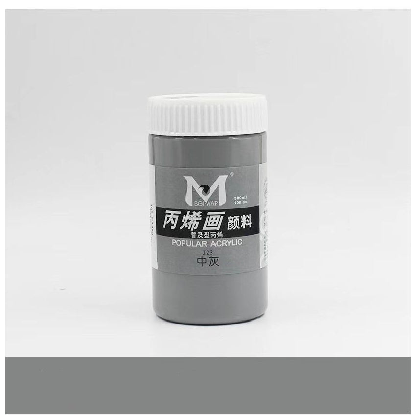 Art Rangers- Acrylic Color- 300ml- (123)- Neutral Grey- 17330209