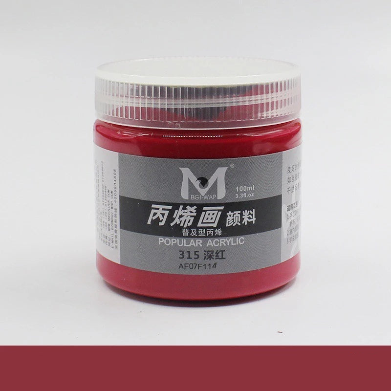 Art Rangers- Acrylic Color-100ml- (315)- Deep Red- 17330162