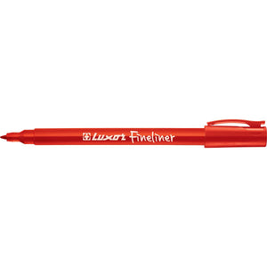 Luxor- Fineliner- |3 Assorted Colors | Set of 3packet- 01500160