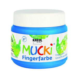 KREUL - MUCKI- Finger Paint - Blue - 150ml- 52501797