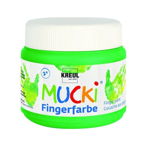KREUL - MUCKI- Finger Paint - Green - 150ml- 52501798