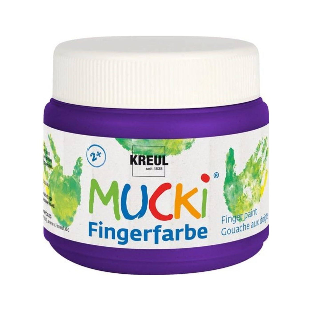 KREUL - MUCKI- Finger Paint - Violet - 150ml- 52501796