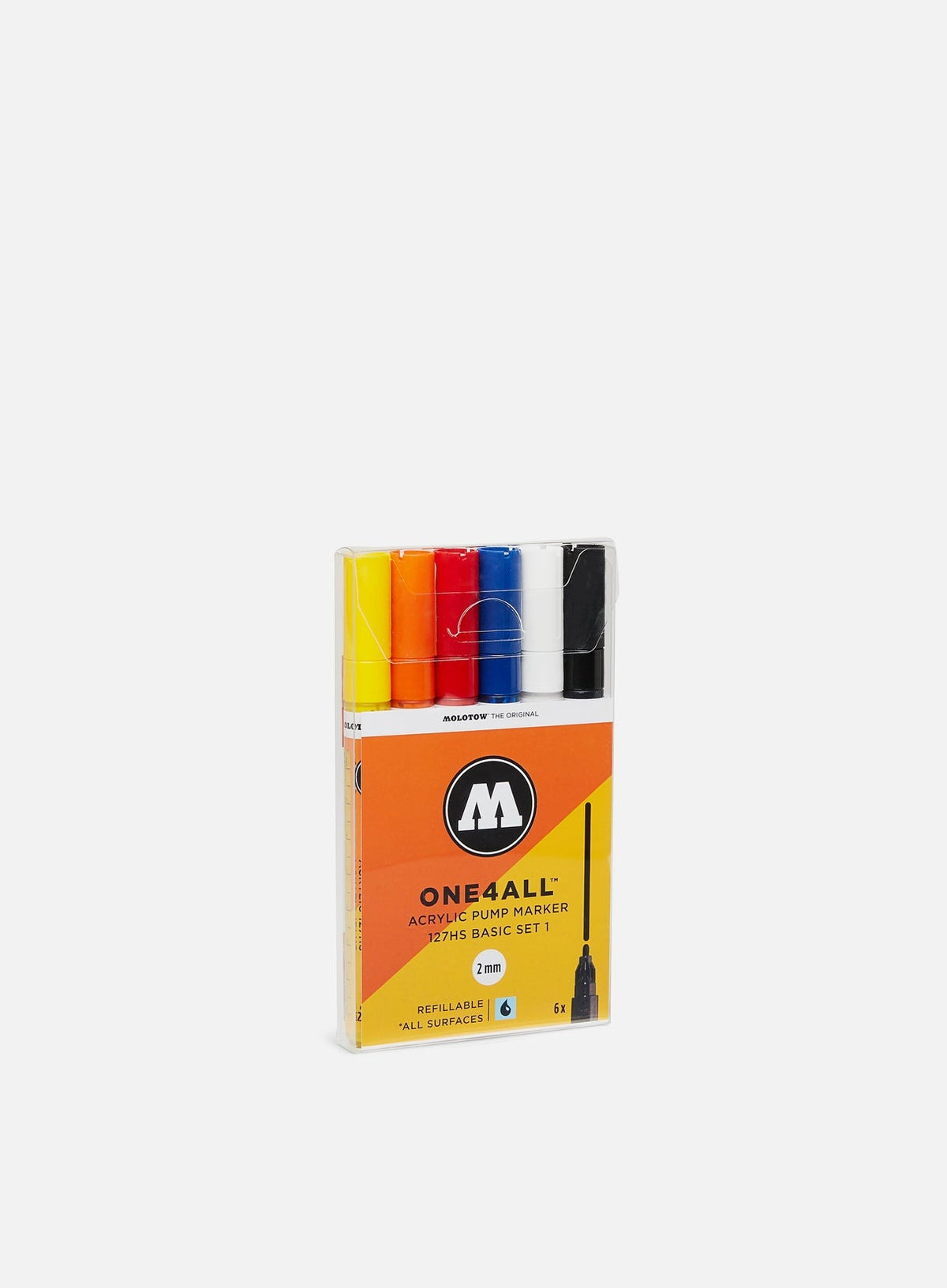 Molotow ONE4ALL 127HS Basic Set 1 (6er Box) - 05600060