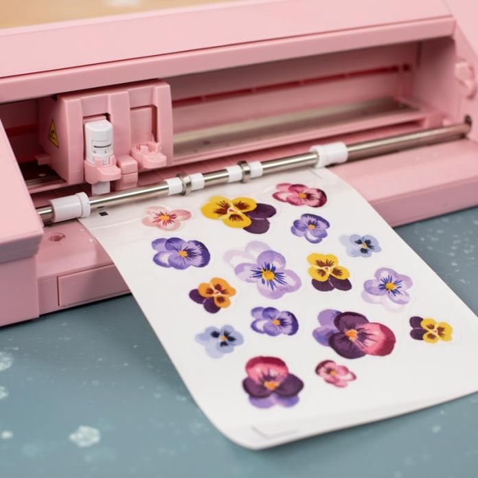 Silhouette- Sticker Sheets- Printable Clear paper- 01510078