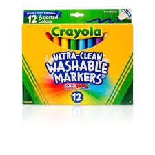 Crayola Washable Markers Set/12-01350024