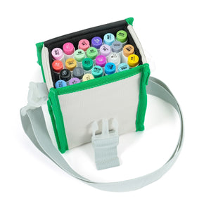 Ohuhu Honolulu, Art markers Brush & chisel – Basic Colors- Set of 24 - 01080012