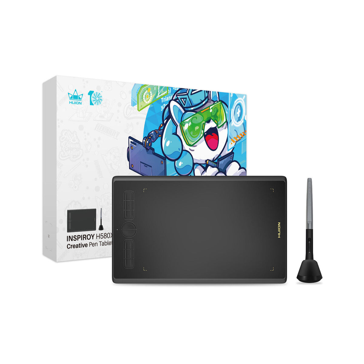 HUION Inspiroy H580X creative Pen Tablet - 04440004