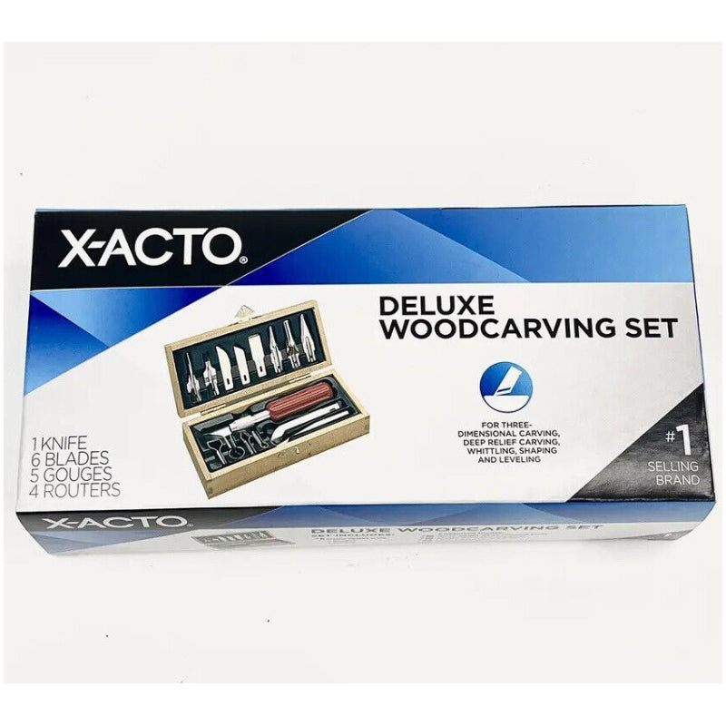 اكس-اكتو- مجموعة نحت الخشب الفاخرة