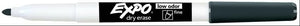 Expo - Low Odor Dry Erase Marker, Fine Point, Black Pack Of 12 - 17250326