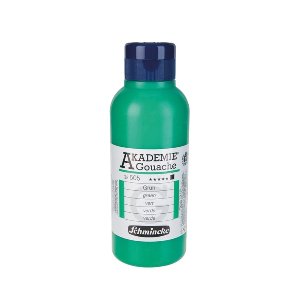 Schmincke- AKADEMIE Gouache ,250ml, Green(22505)- 05640310