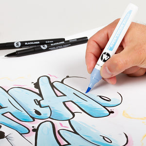 Molotow - Brush Pen Aqua Color Brush Wallet Basic-Set _2 -05600523